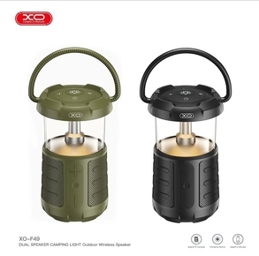 XO - F49 WAR DRUM SPEAKER רמקול עם תאורה ורדיו שחור