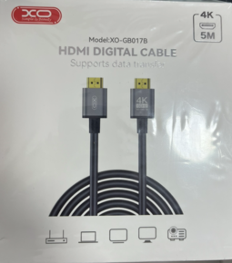 XO - GB017 HDMI TO HDMI 4K 5M כבל